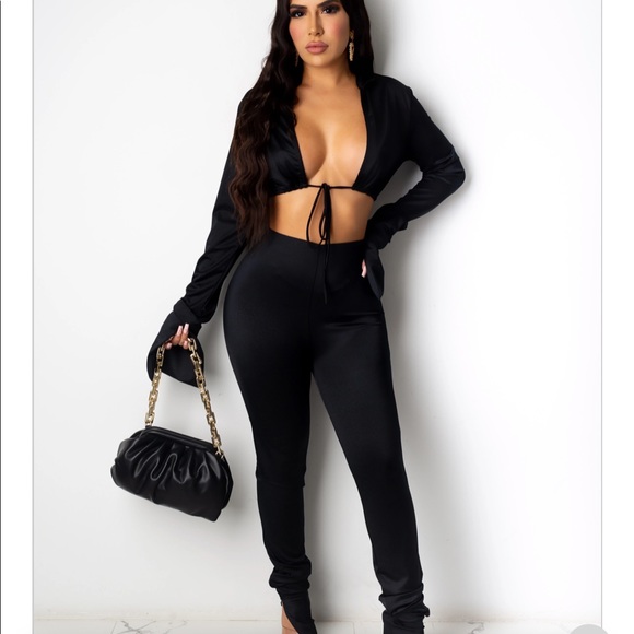 Two piece black plunge set - Picture 1 of 1